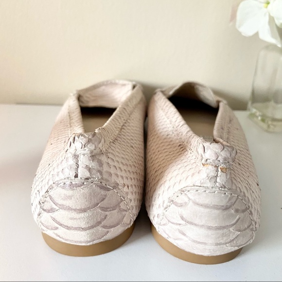 Talbots NWOB Patsi Leather Loafers Clay Flats - Picture 3 of 8